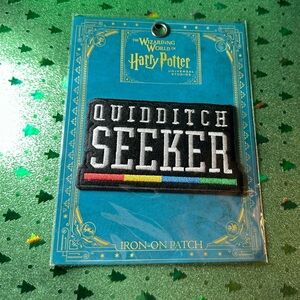 Harry Potter iron on patch Quidditch Seeker from Universal Studios nwt